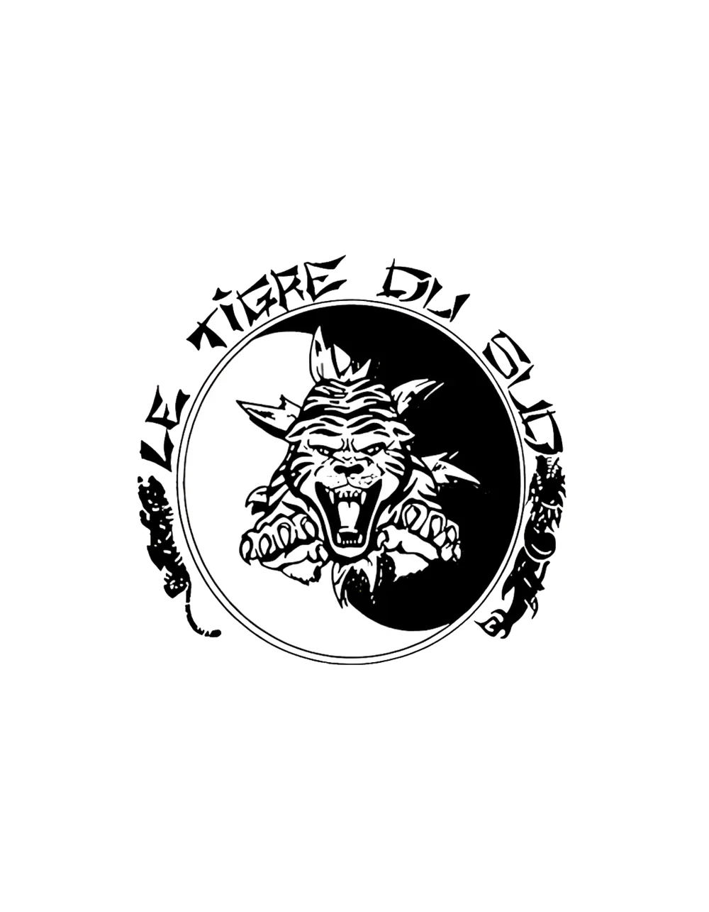 Logo Tigre du Sud Arts Martiaux Livry-Gargan